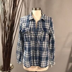 BlankNYC plaid button down shirt